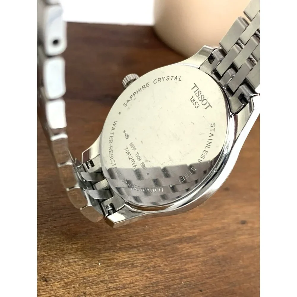 Tissot Women's Watch Swiss Quartz Silver Dial Stainless Steel T0632091103800
